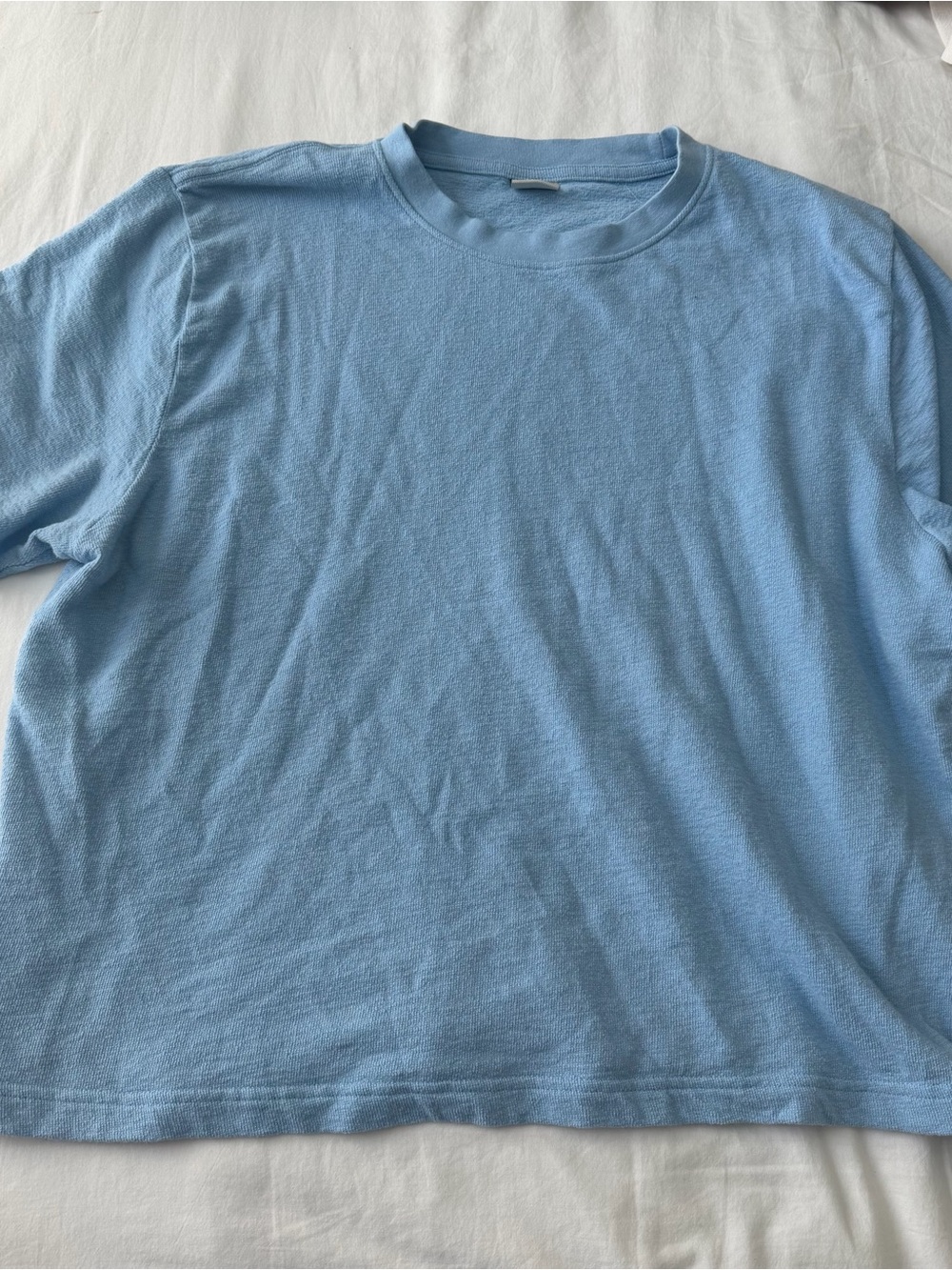 Cotton On Men's Light Blue Crew Neck Tee